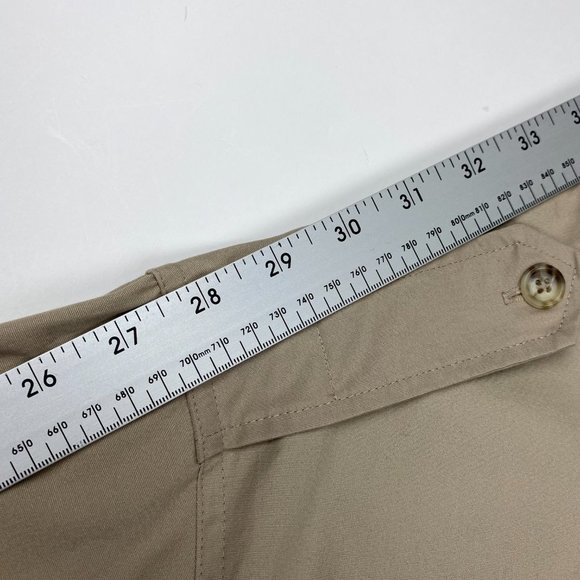 Vintage Orvis 4 Pocket Safari Shirt Jacket Mens 46 Long No-Belt Khaki Cotton USA - Picture 11 of 11